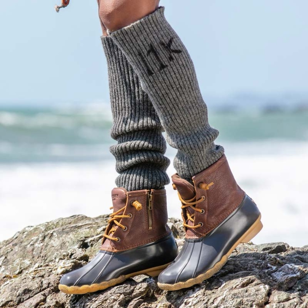 Sperry Classic Saltwater Duck Boots in Color Tan - Flat Heel